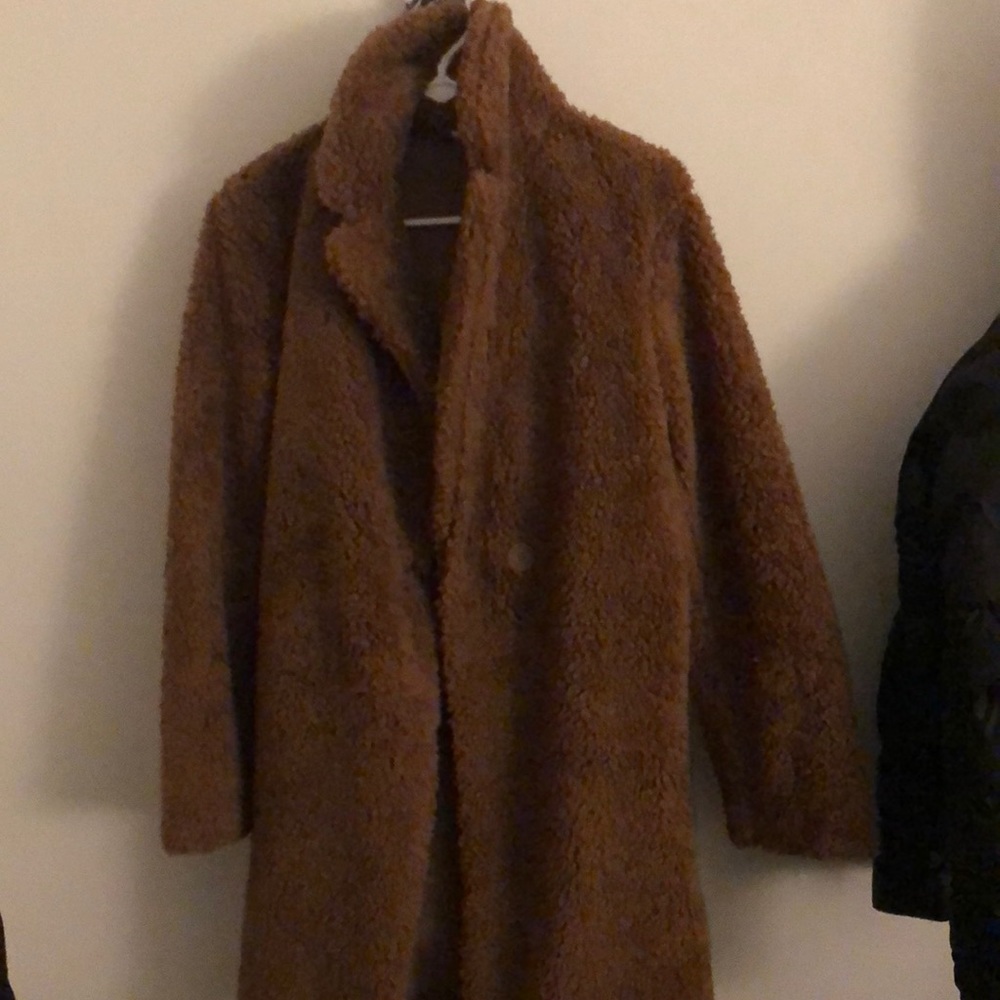 Teddy Bear Coat from Uniqlo